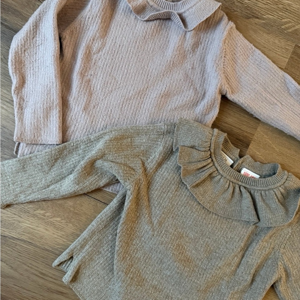 Zara baby girl knit sweaters